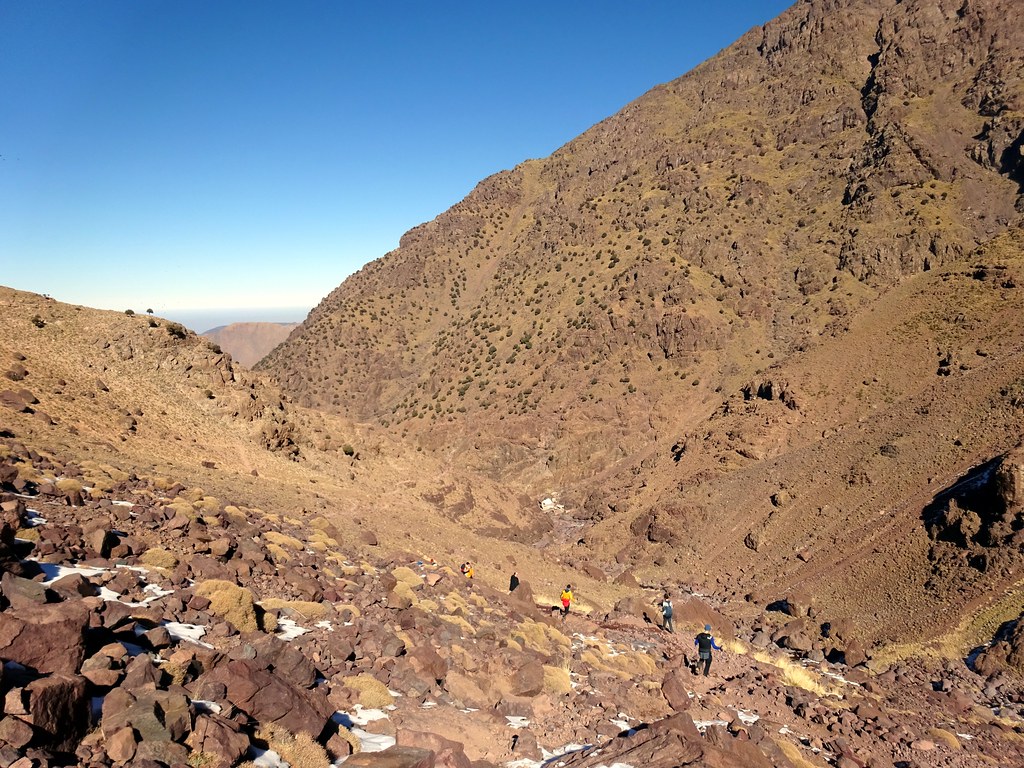 Randonnée dans les montagnes de l&rsquo;Atlas