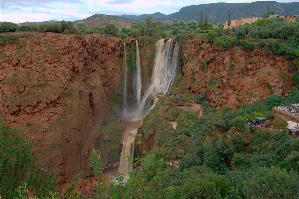 Cascades d&rsquo;Ouzoud au Maroc