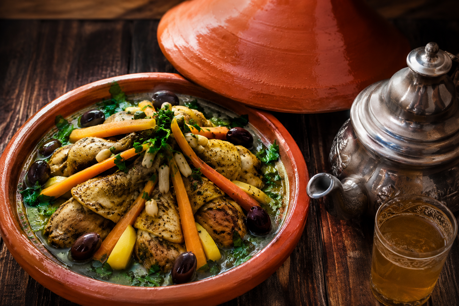 DÉCOUVREZ LA GASTRONOMIE MAROCAINE