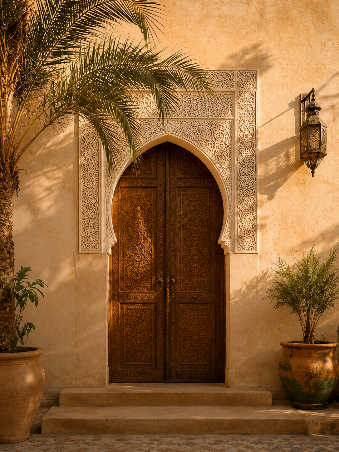 Porte marocaine traditionnelle