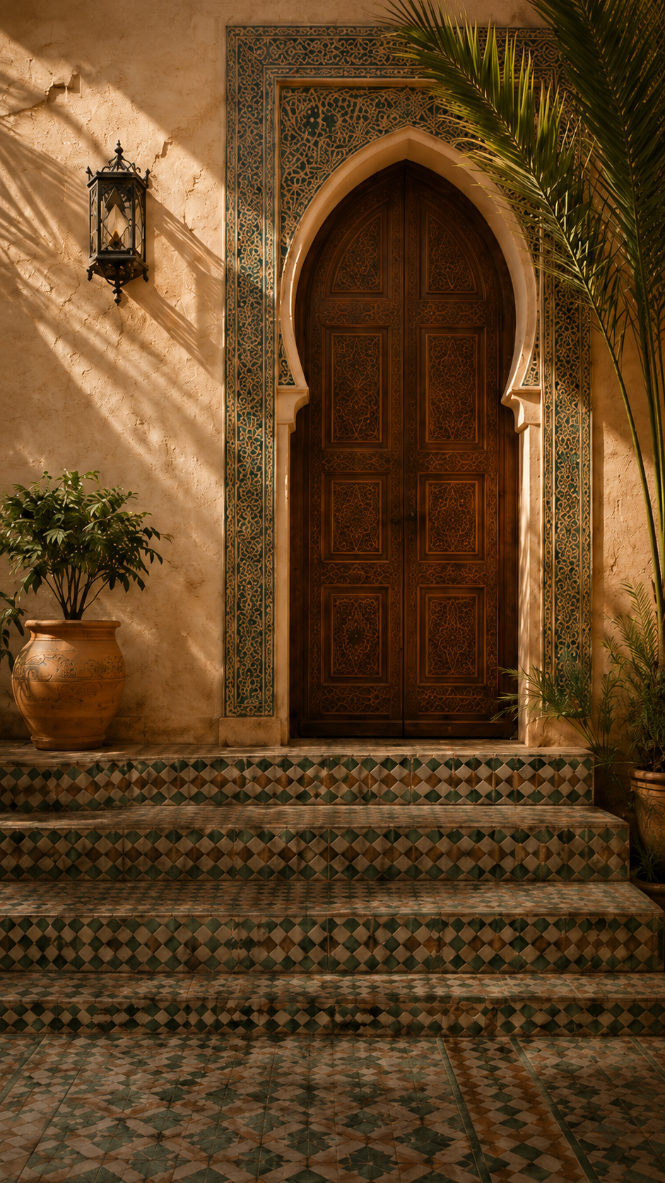 Porte marocaine traditionnelle